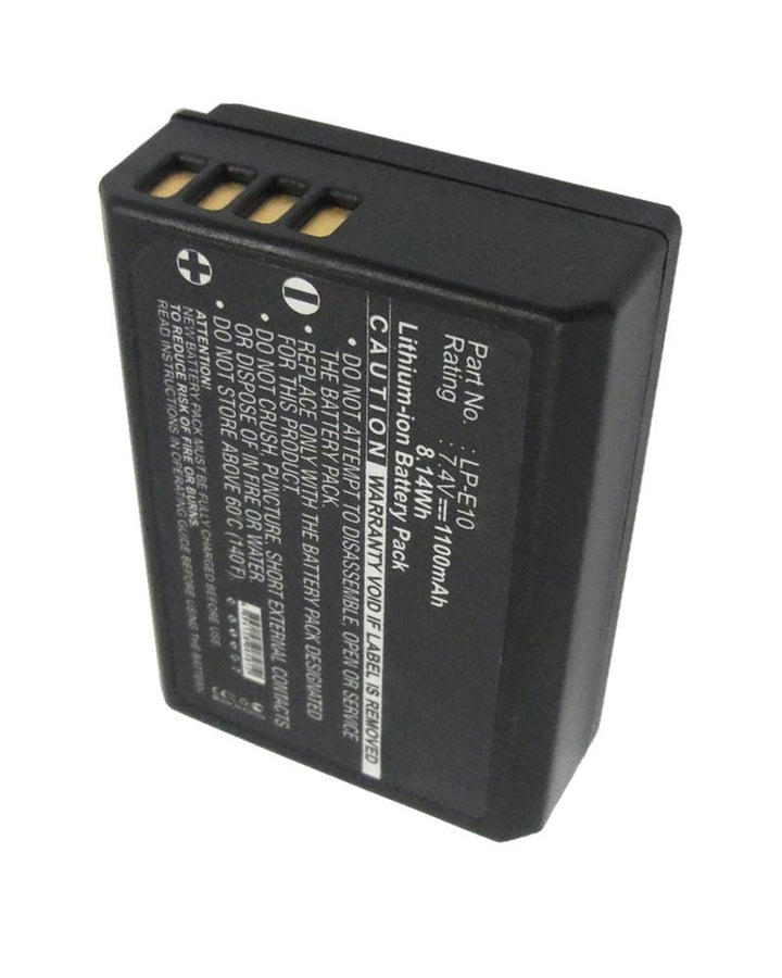 Canon EOS 1100D EOS 1200D EOS Rebel T5 Battery 1100mAh - 3