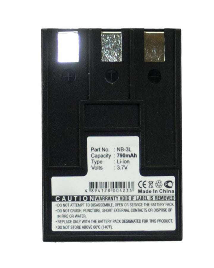 Canon Digital 30 Digital IXUS 700 Battery 790mAh - 3