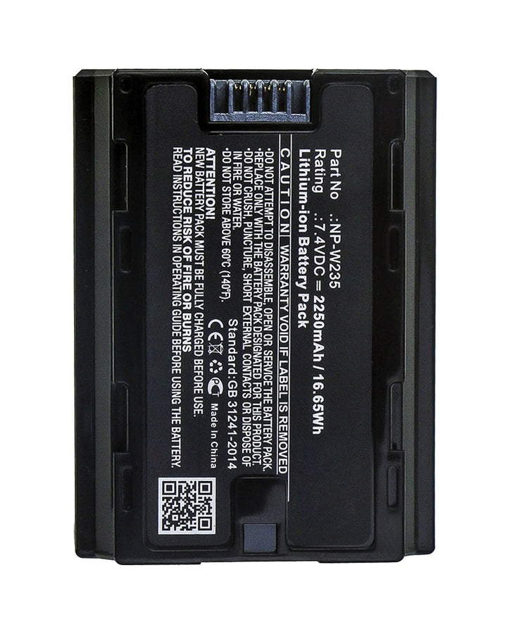 Fujifilm NP-W235 X-T4 Battery 2250mAh - 3