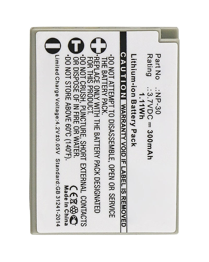 Fujifilm FinePix F440 F440 Zoom F450 Battery 300mAh - 3