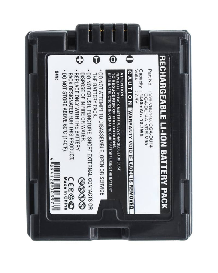 Panasonic NV-GS180EG-S Battery - 10