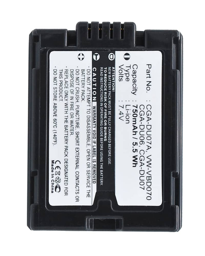 Panasonic NV-GS70B Battery - 3