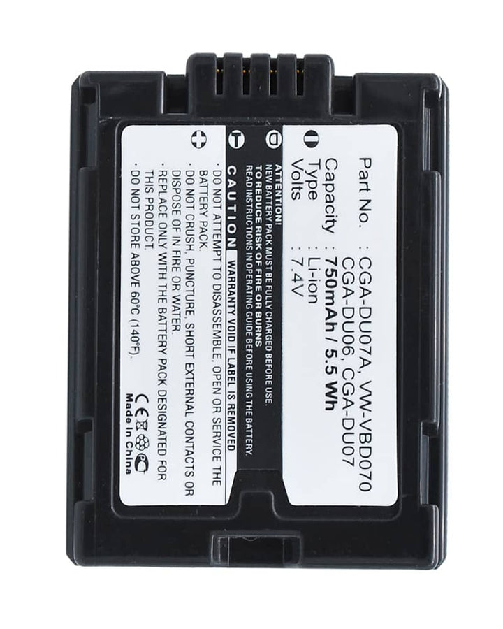 Panasonic SDR-H20E-S Battery - 3