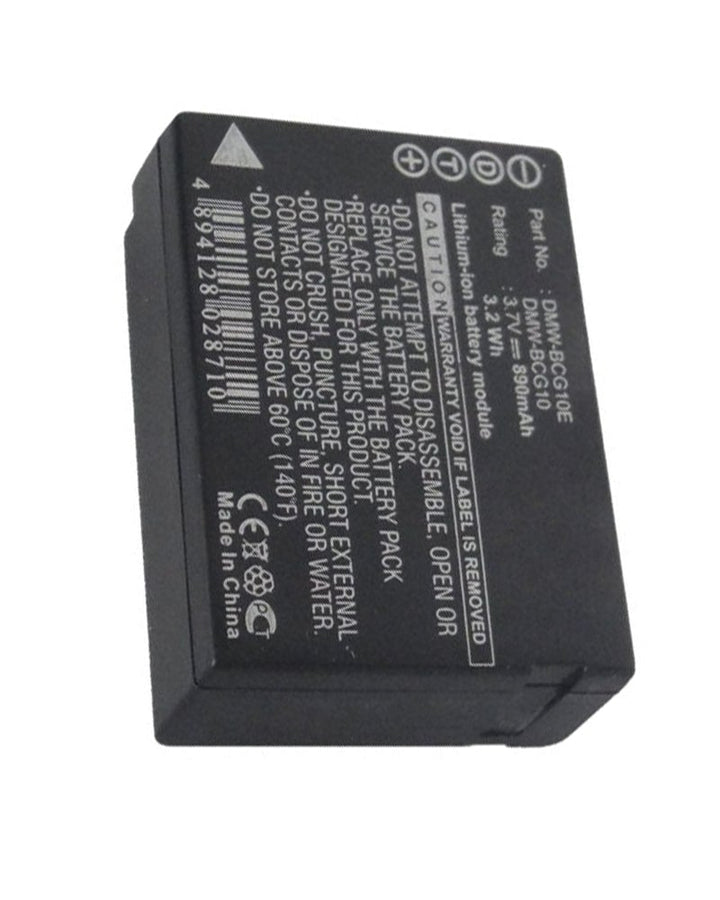 Panasonic DMW-BCG10PP DMC-ZS25 DMC-ZS7 Battery 890mAh - 2