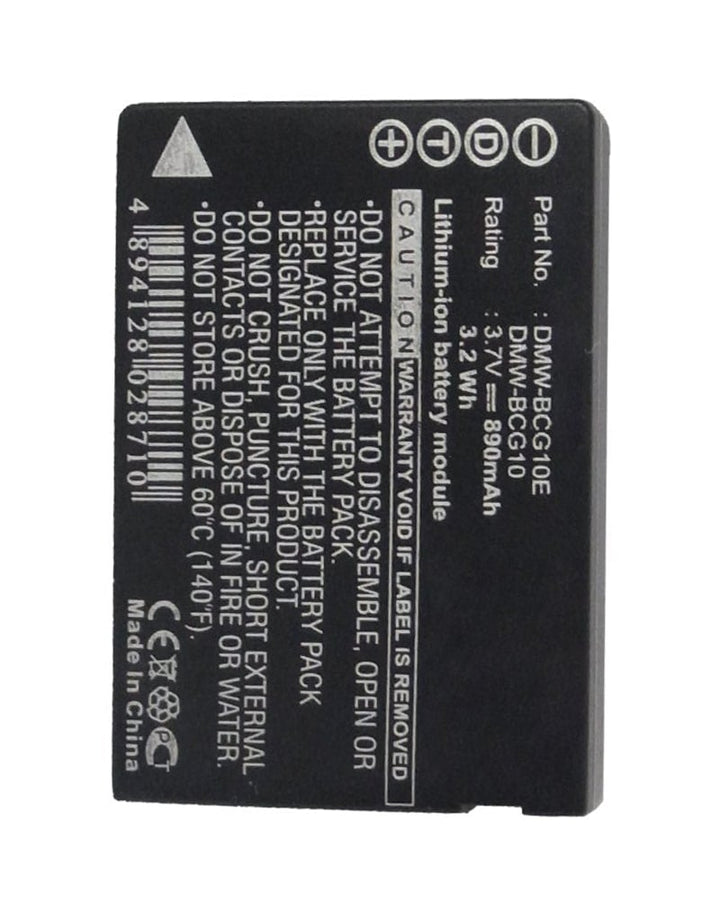 Panasonic DMW-BCG10PP DMC-ZS25 DMC-ZS7 Battery 890mAh - 3