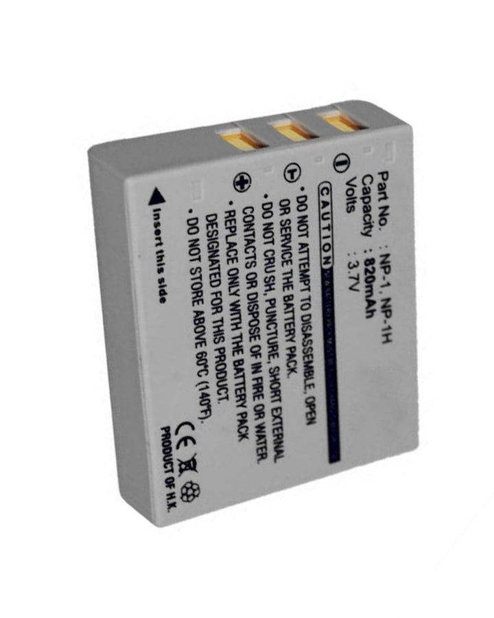 Minolta DiMAGE X1 MBH-NP-1 NP-1 NP-1H Battery 820mAh - 2