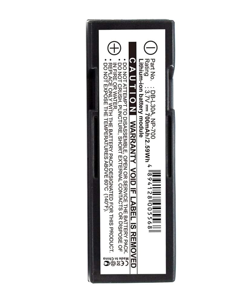 Li-ion Battery for Sanyo Xacti VPC-E60EX, 3.7 V Li-ion Battery for Sanyo Xacti VPC-E60EX, 3.7 V