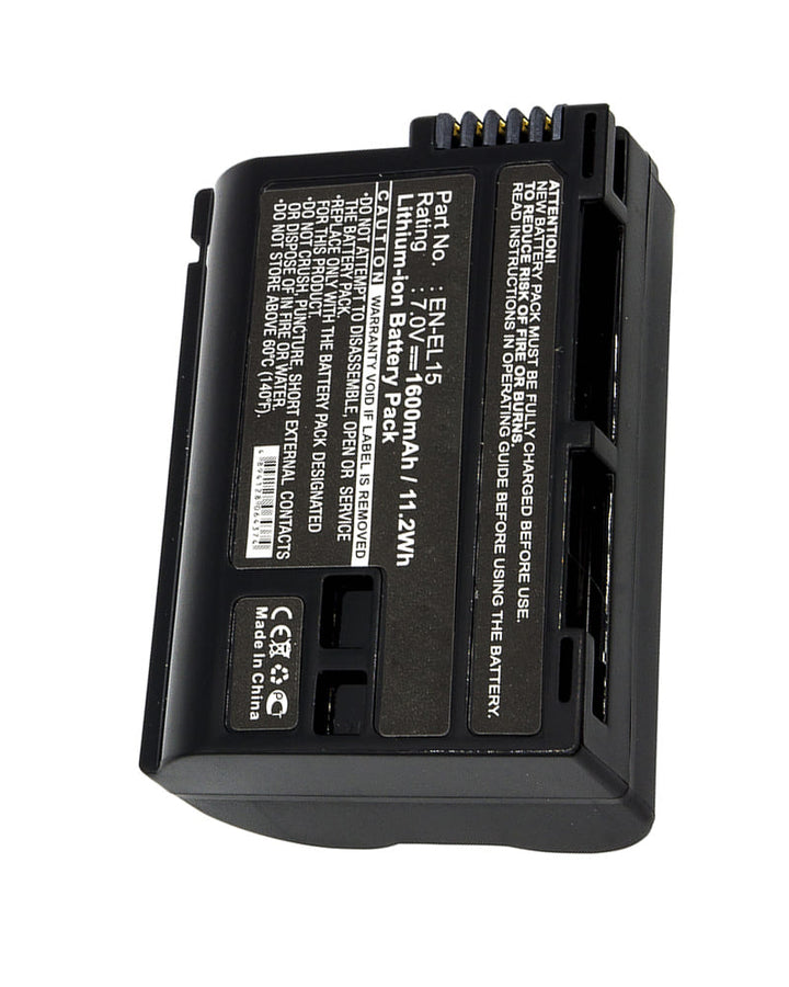 Nikon 1 V1 D7200 D810 EN-EL15A Battery 1600mAh - 2