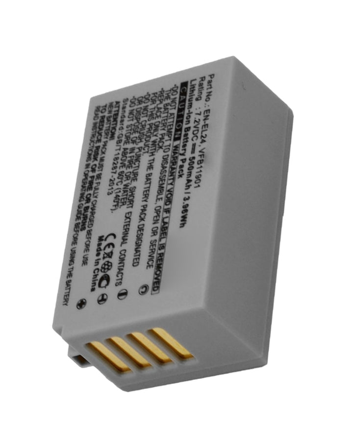 Nikon 1 J5 EN-EL24 VFB11901 Battery 500mAh - 2