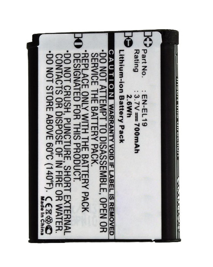 Nikon Coolpix S100 S4100 S5200 S7000 Battery 700mAh - 3