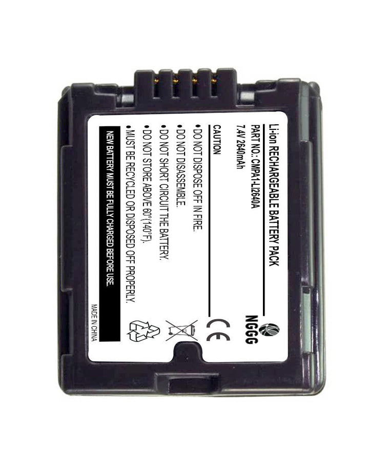 Panasonic VW-VBG260-K Battery - 3