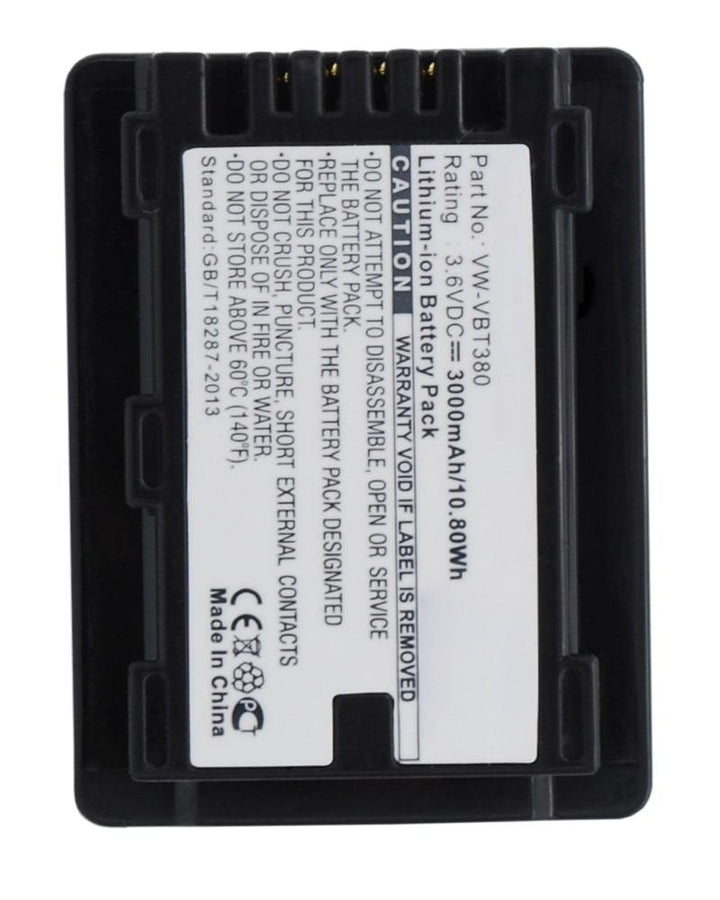Panasonic HC-V110GK Battery - 10
