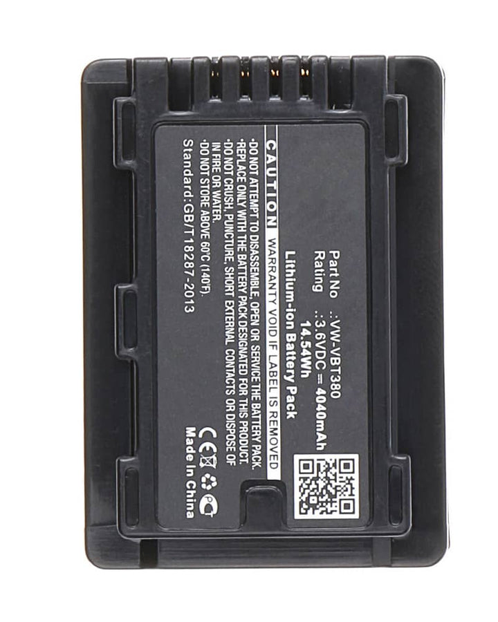 Panasonic VW-VBT380 Battery - 10