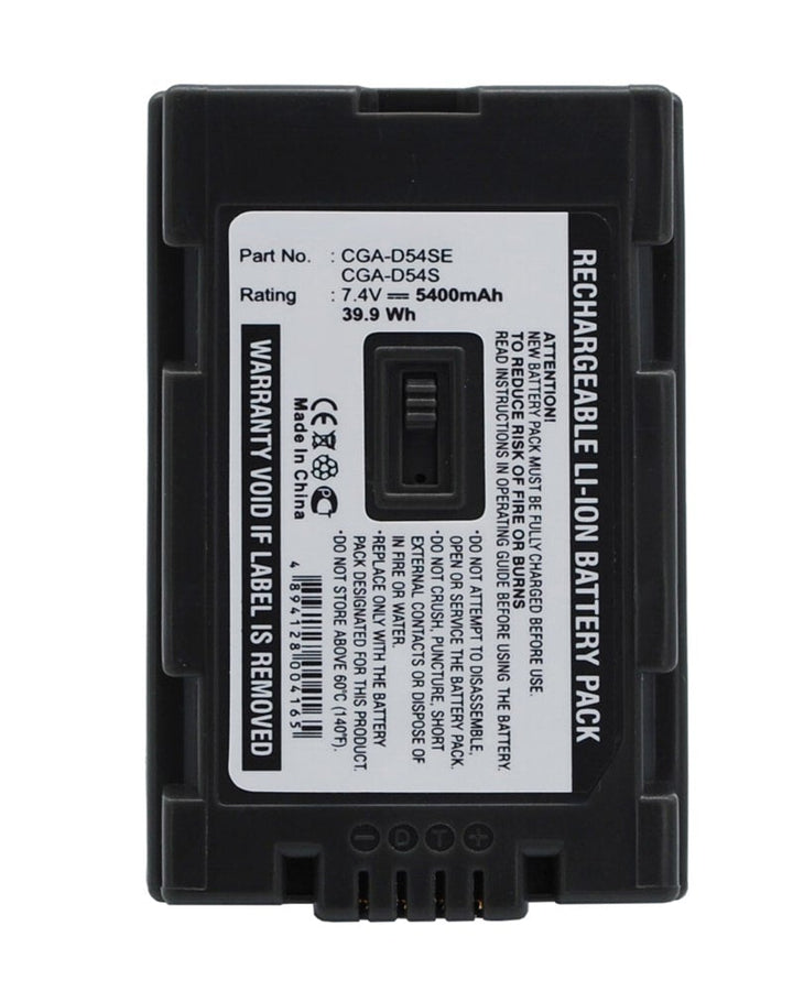 Panasonic AG-HVX200 CGA-D54S Battery 5400mAh - 3