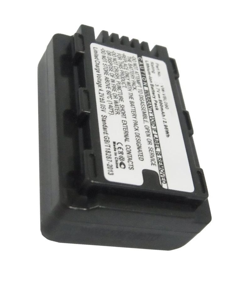 Panasonic HDC-HS60K SDR-T55 Battery 800mAh - 2