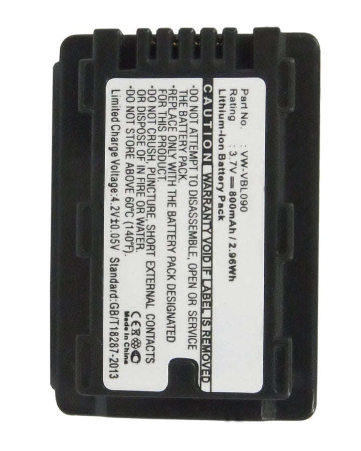 Panasonic HDC-HS60K SDR-T55 Battery 800mAh - 3
