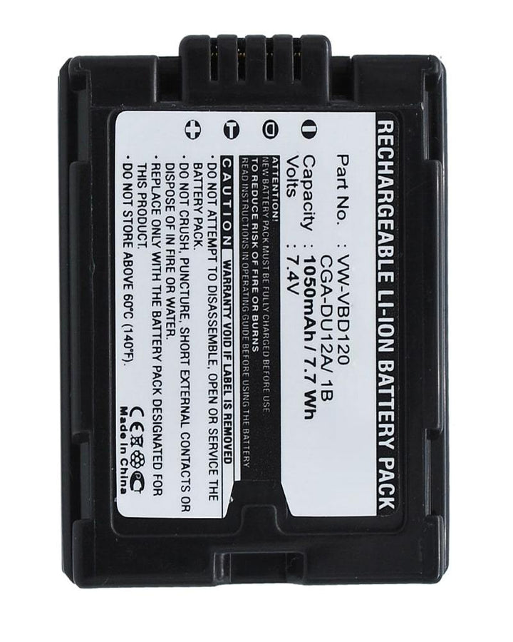 Panasonic NV-GS150EG-S Battery - 7