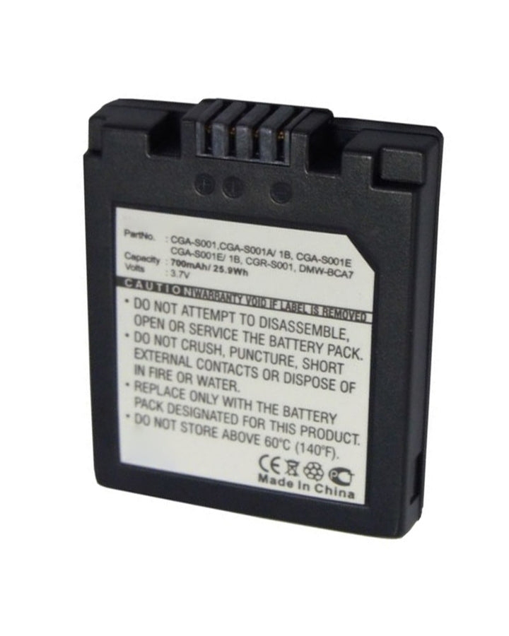 Panasonic CGA-S001 Battery 700mAh - 3