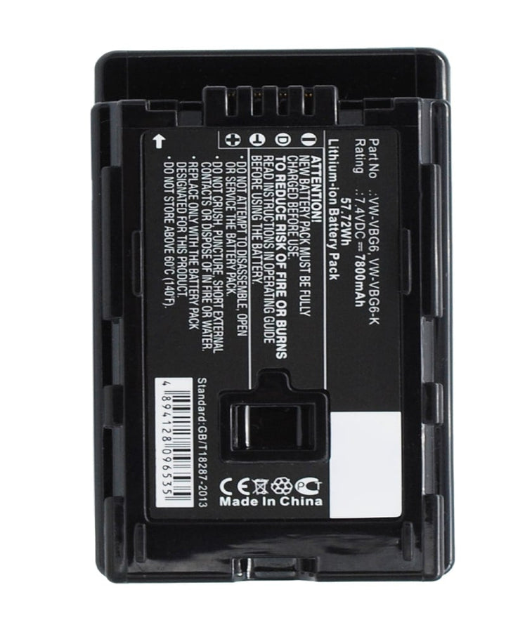 Panasonic AG-AC160AP AG-HMC150 CGA-E625 Battery 7800mAh - 3