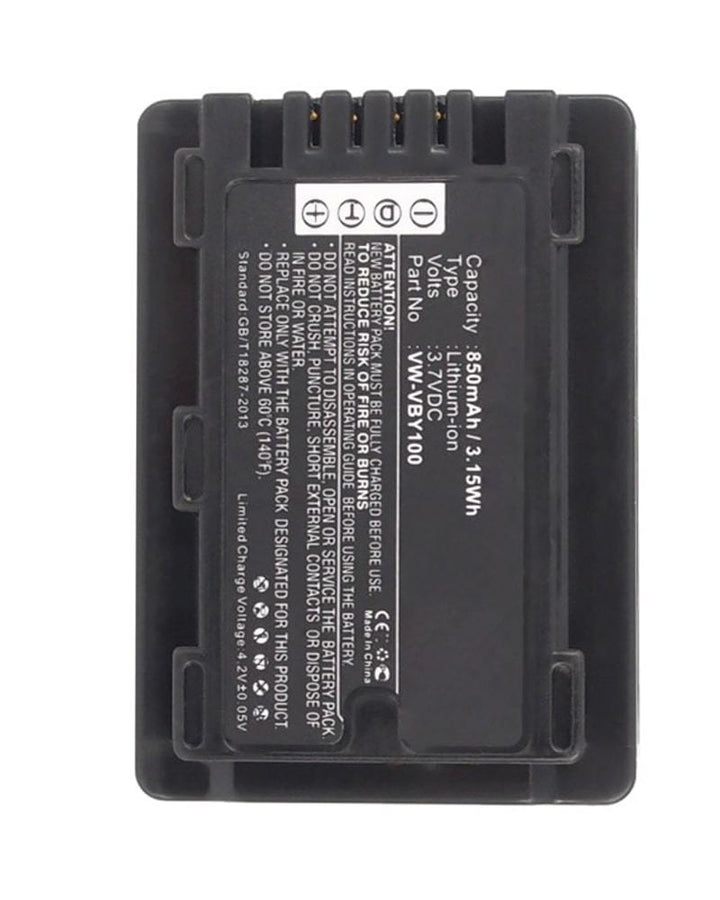 Panasonic VW-VBY100 Battery - 3