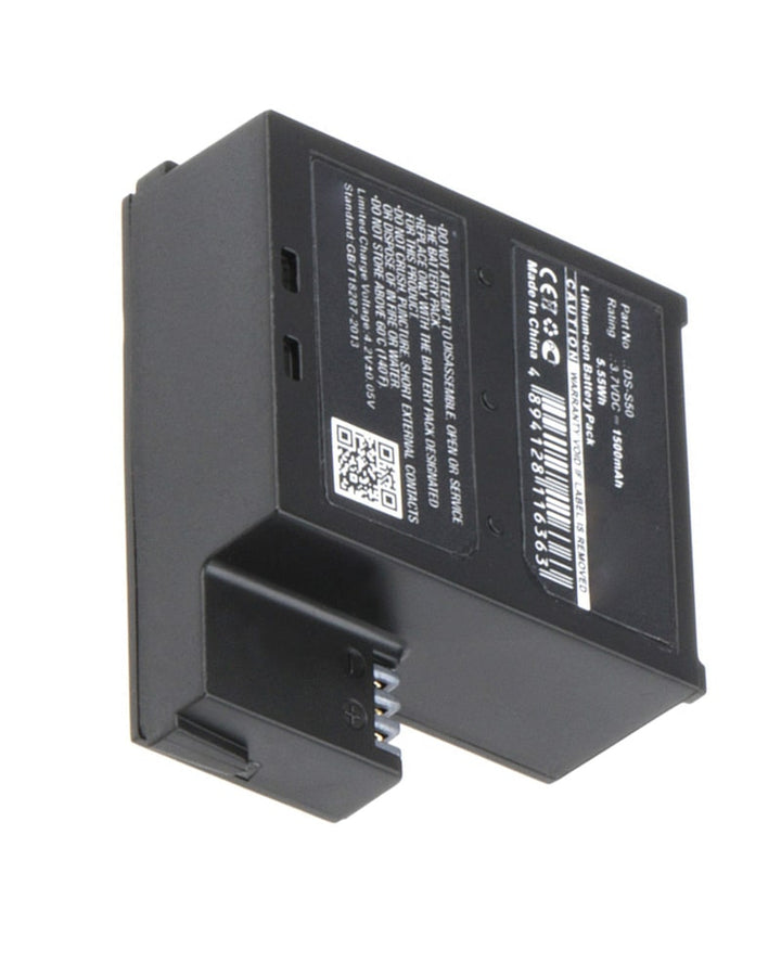 AEE D33 MagiCam D33 S50 Veho MUVI K2 Battery 1500mAh - 2