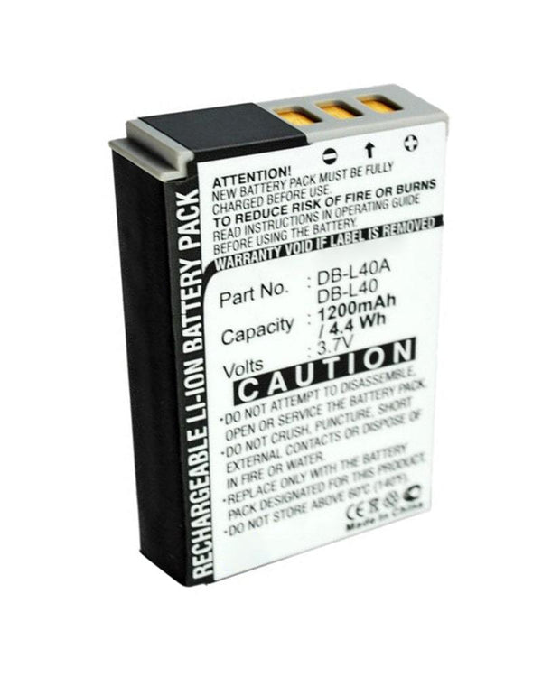 Sanyo DB-L40A Battery