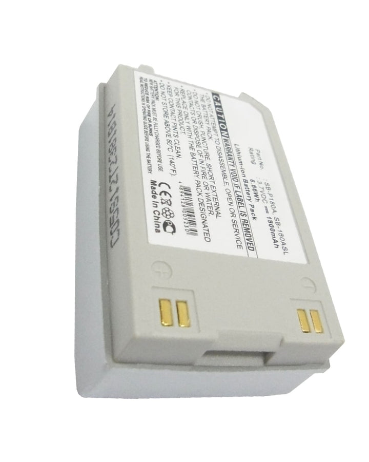 Samsung SB-180ASL SB-P180A SB-P180AB Battery 1800mAh - 3