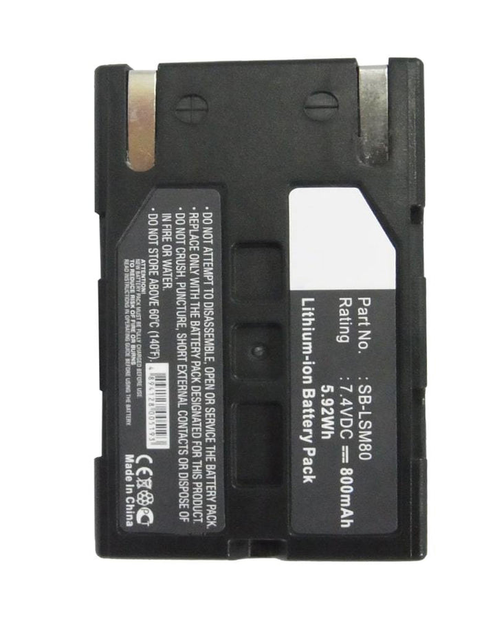 Samsung VP-DC175WB Battery - 3