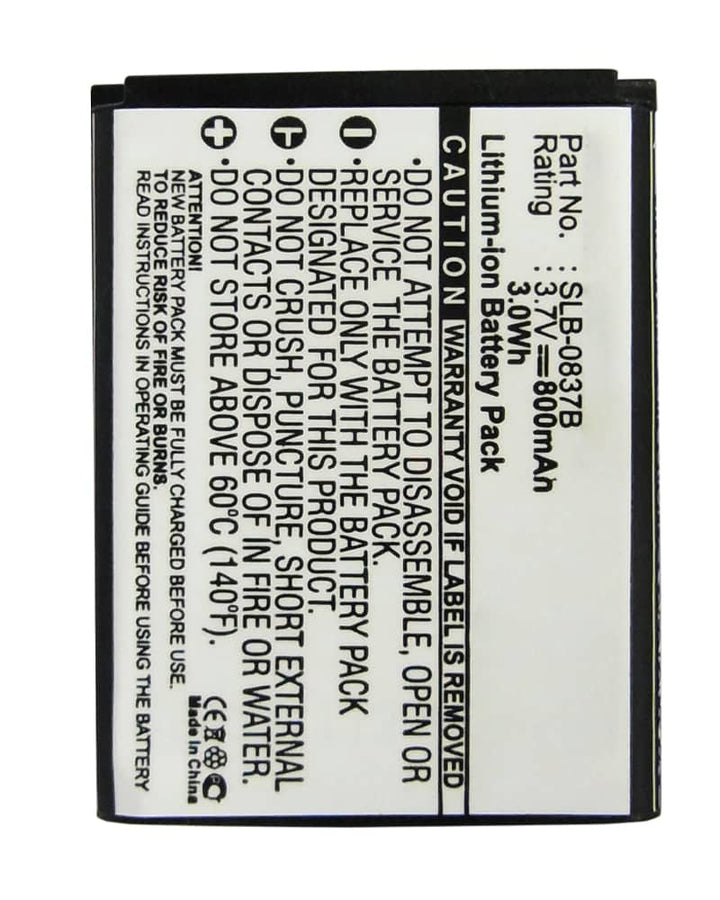 Samsung SLB-0837B Battery - 3