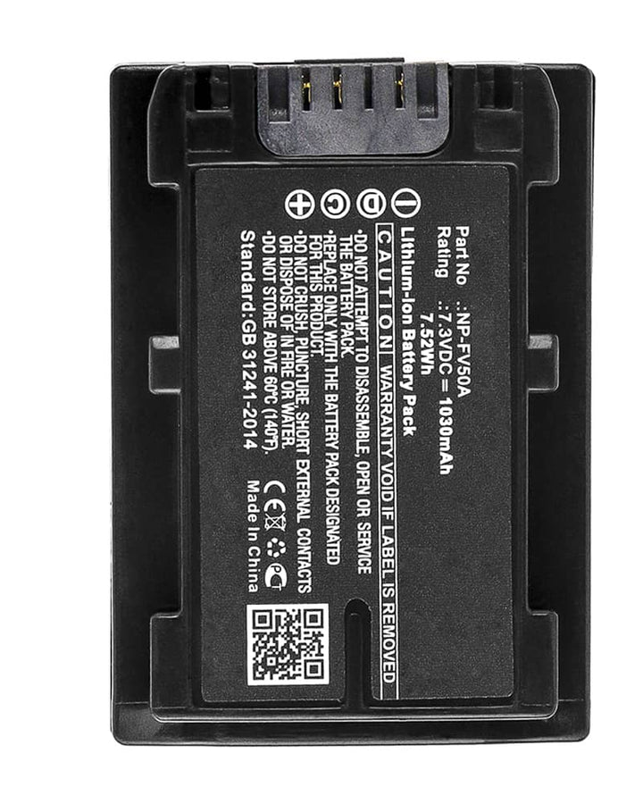 Sony FDR-AX45 Battery - 7