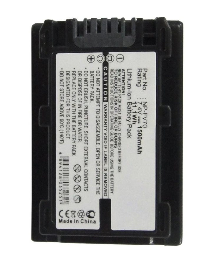 Sony HDR-CX550E Battery - 7