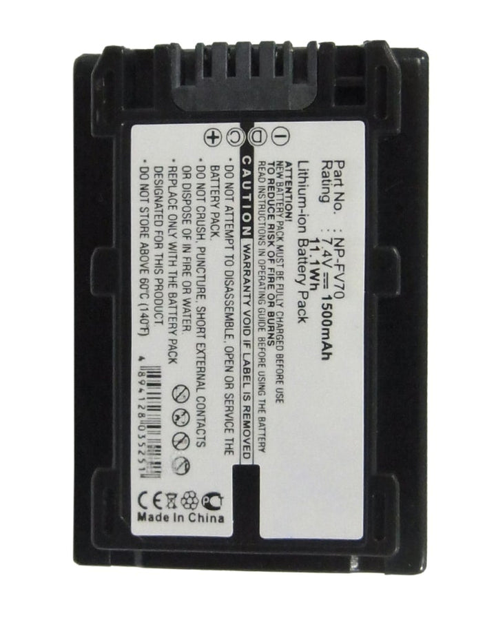 Sony DCR-SR47 NP-FV70 Battery 1500mAh - 3