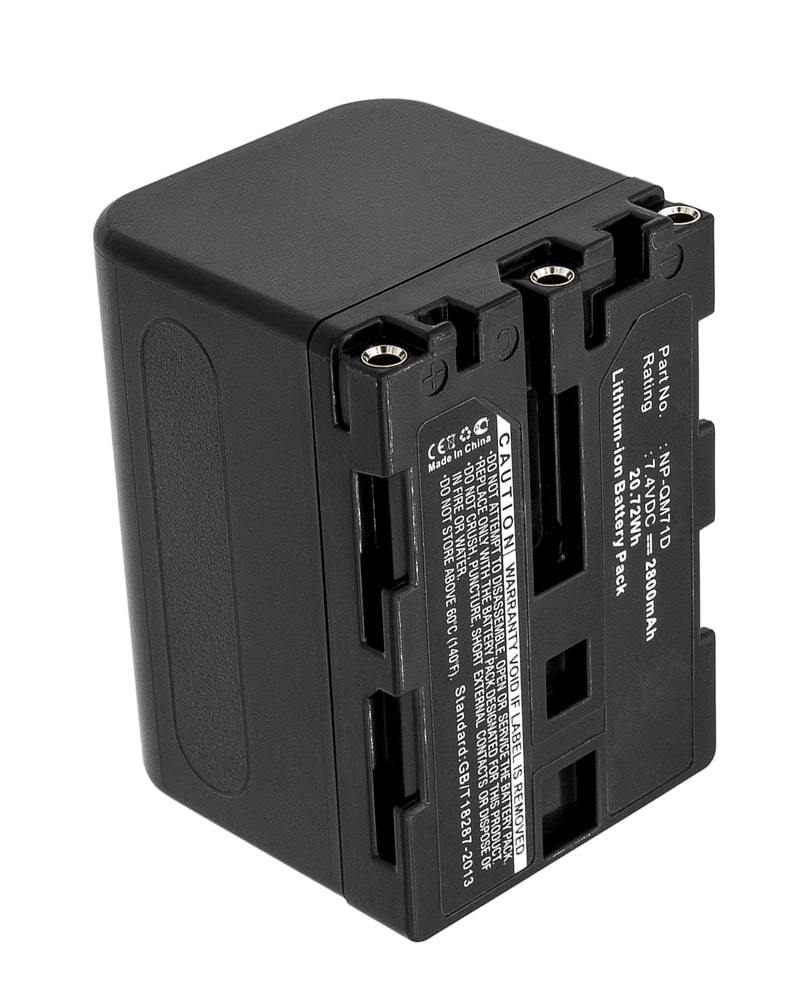 Sony NP-QM71D Battery | 2800mAh Li-ion 7.4V Camera Battery