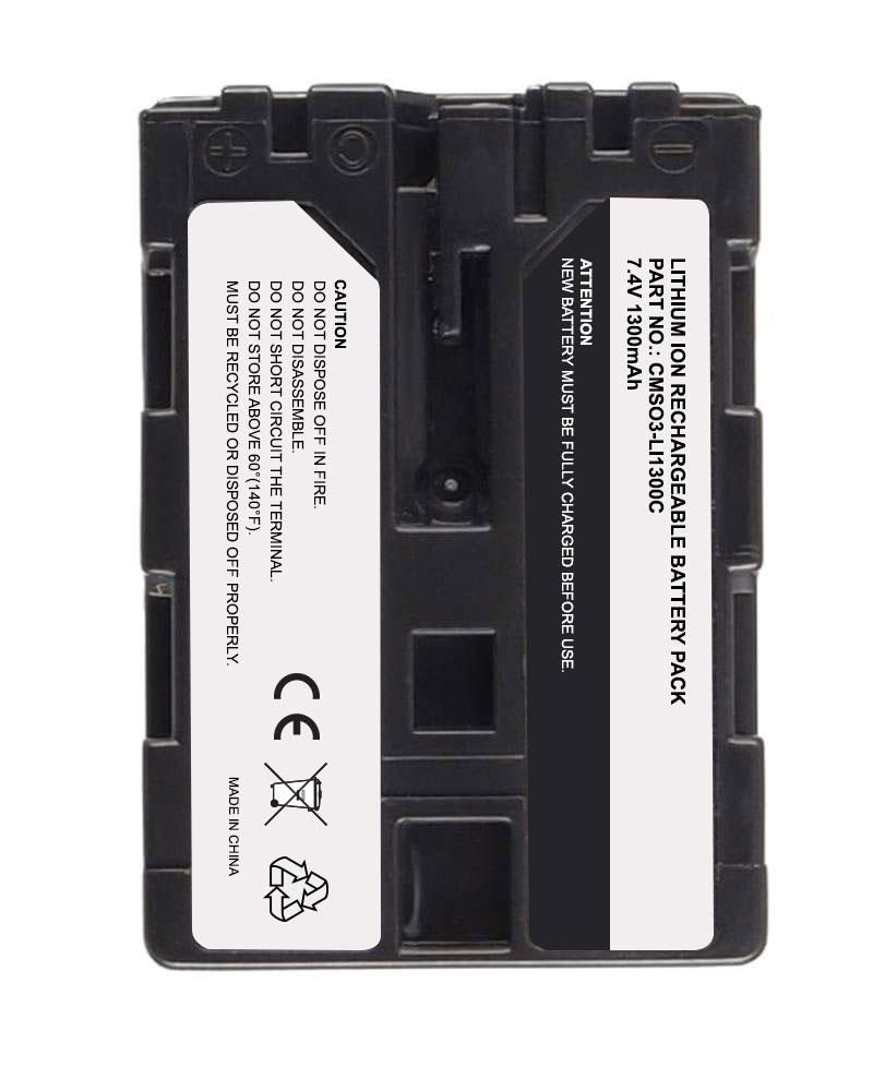 Kastar NP-FM50 / NP-FM55H Replacement Battery – 2300mAh Li-Ion For Sony Cameras