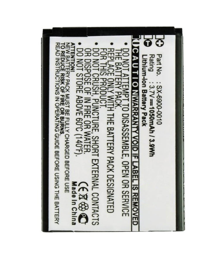 Sirius SX-6900-0010 SXi1 XM Lynx Battery 1050mAh - 3