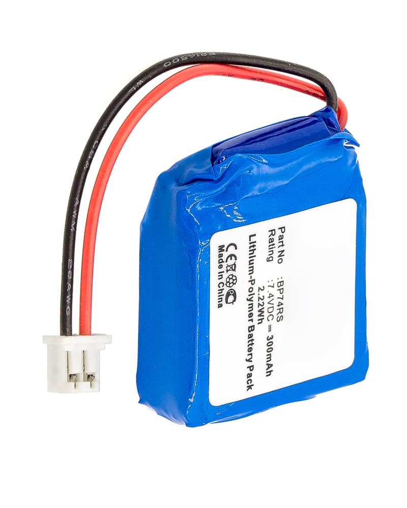 Batería 500mAh 7.4V Li-Po Compatible Con Mando Dogtra 1900S, 2300NCP, ARC 800 Y Otros Modelos - Color Verde