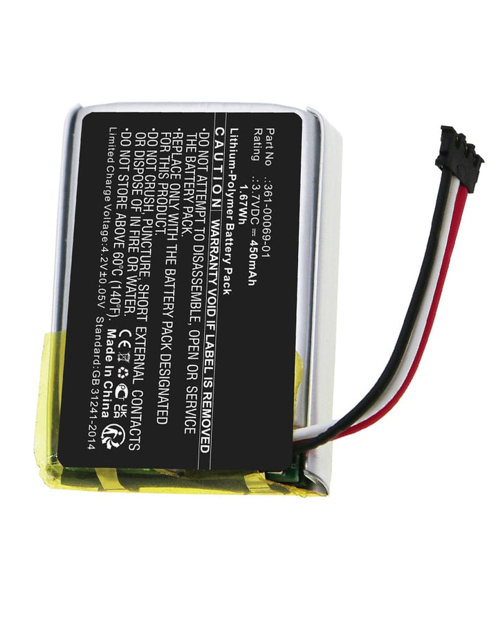 Garmin 010-02608-10 Battery 450mAh - 2
