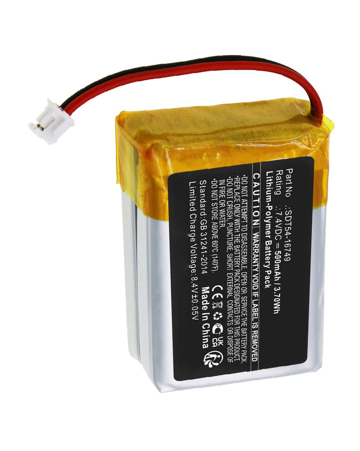 SportDog SDT54-16749 Battery 500mAh