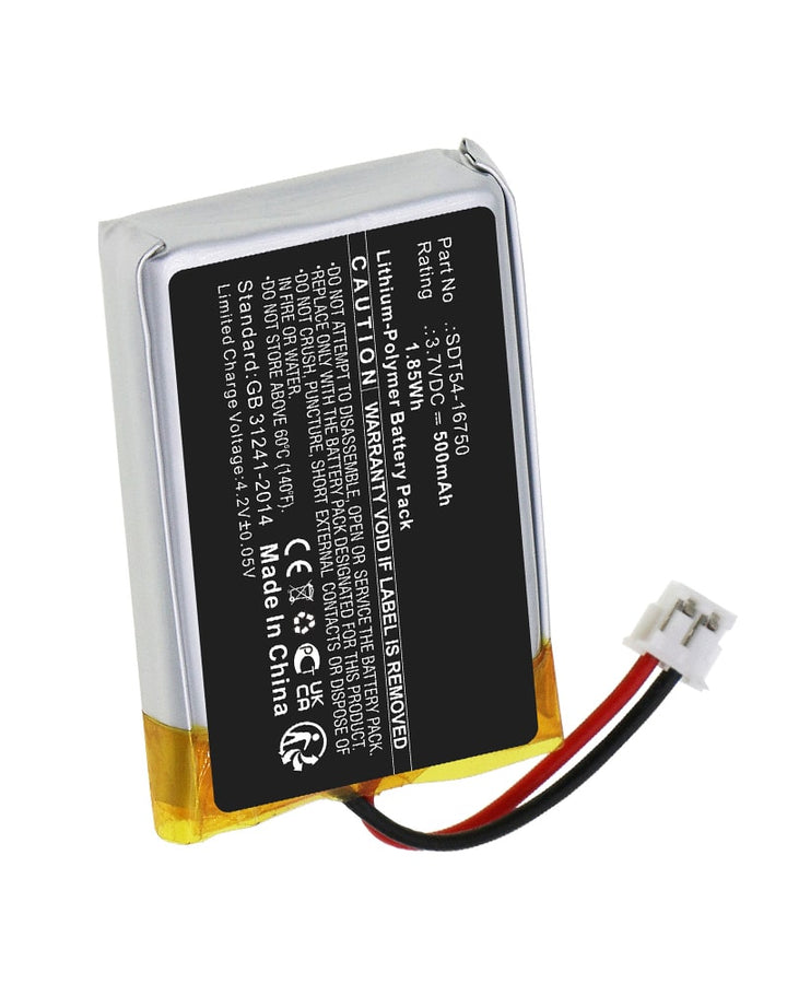 SportDog SDT54-16750 Battery 500mAh