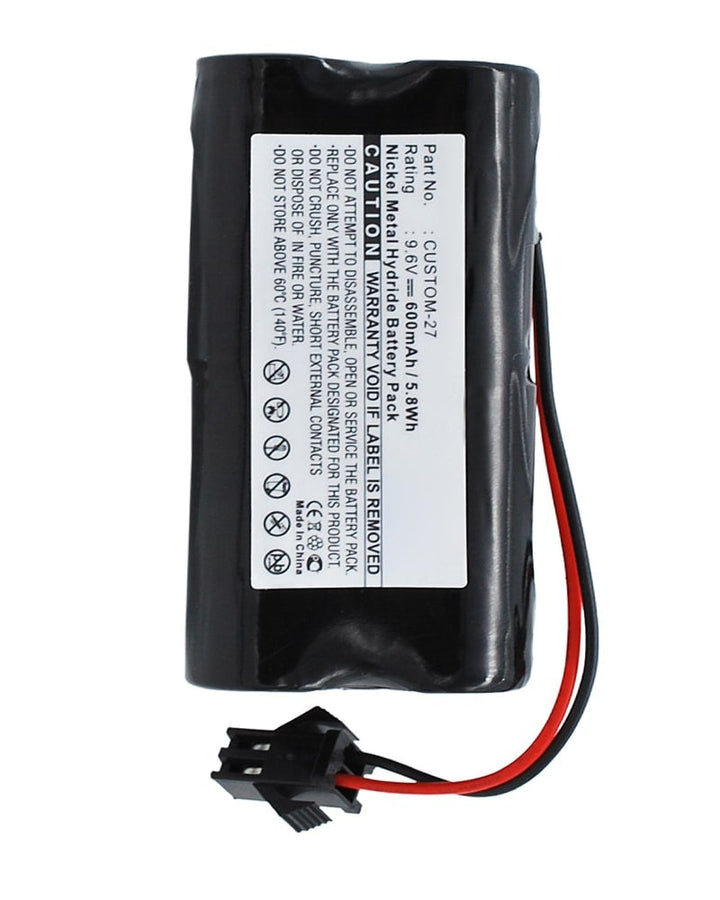 Tri-Tronics 1016200 CUSTOM-27 Battery 600mAh - 2