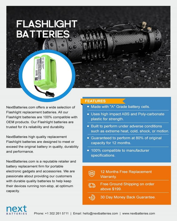 Bayco XPR-9850BATT Battery - 4