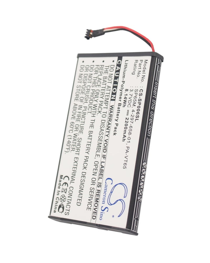 Sony 4-297-658-01 PA-VT65 PCH-1001 Battery 2200mAh - 2