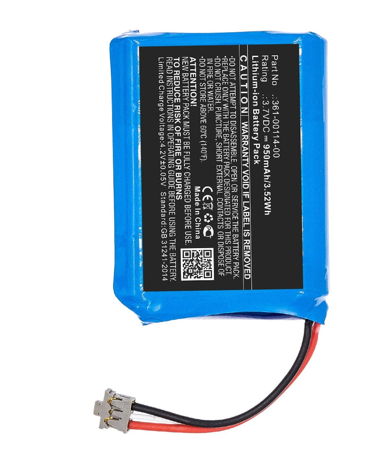 Garmin 361-00114-00 010-01879-00 Battery 950mAh - 2