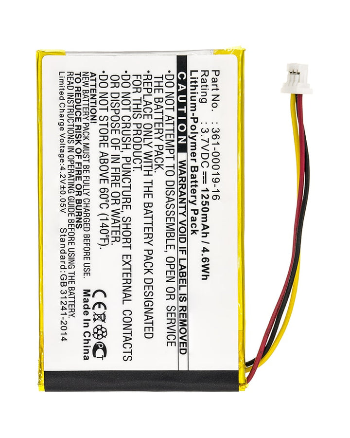 Garmin 361-00019-12 361-00019-16 Battery 1250mAh - 2