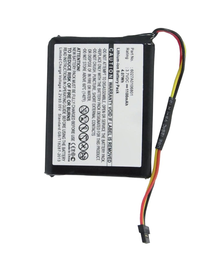 TomTom 4ET0.002.02 4ET03 6027A0106801 Battery 1100mAh - 2