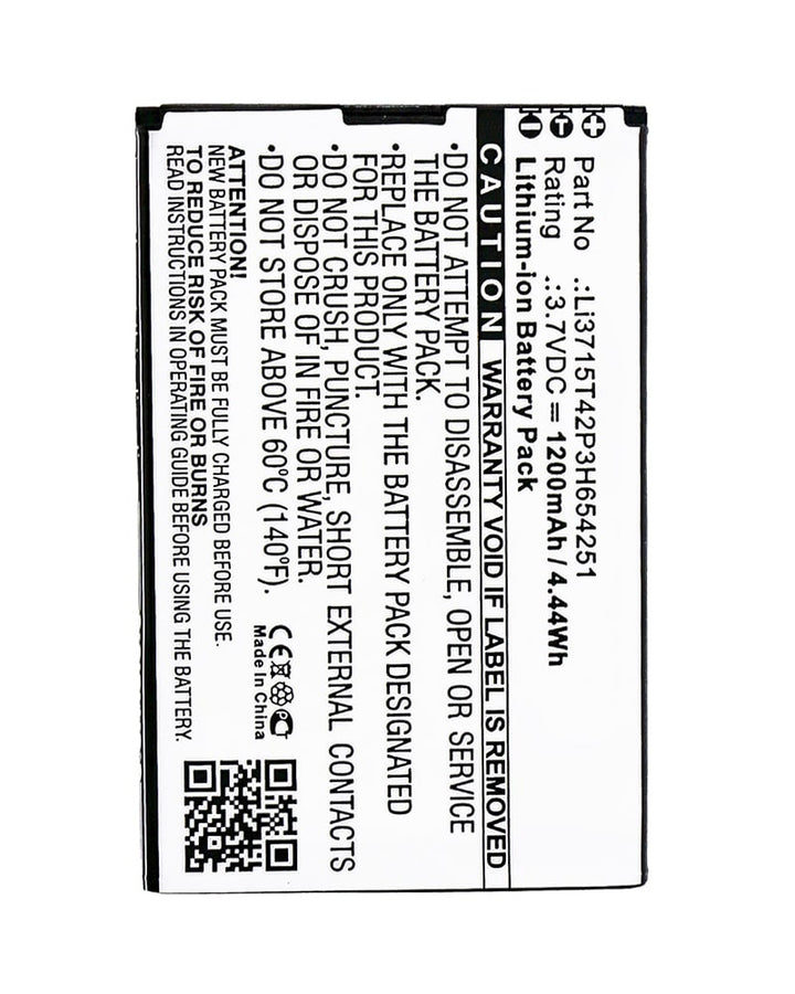 B-Mobile BT001W Wi-Fi BM-MF30 Wi-Fi MF30 Battery 1200mAh - 3