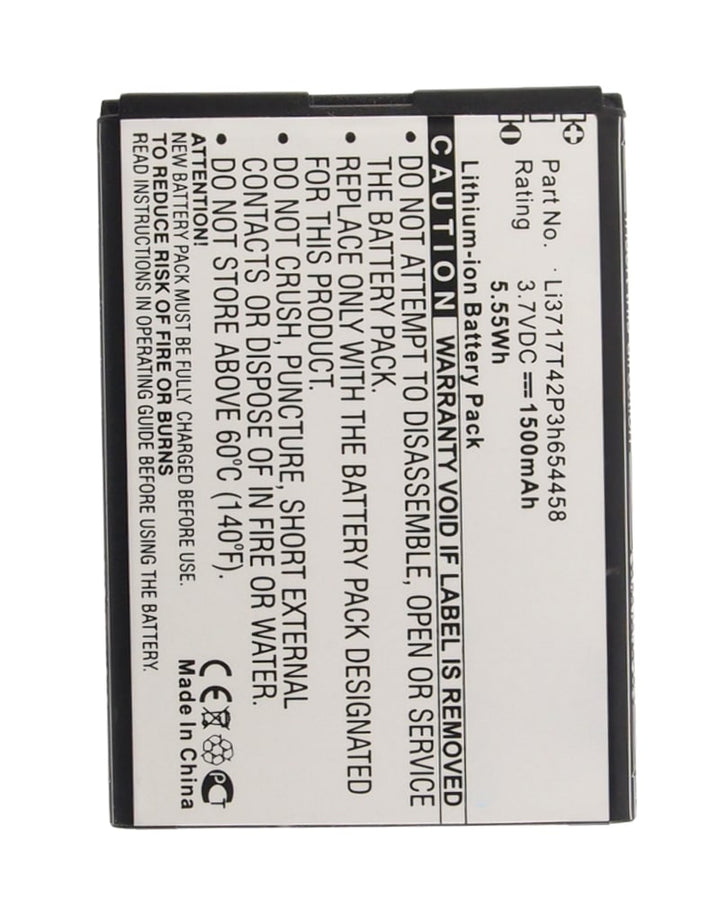 Verizon Li3717T42P3h654458 Battery 1500mAh - 3