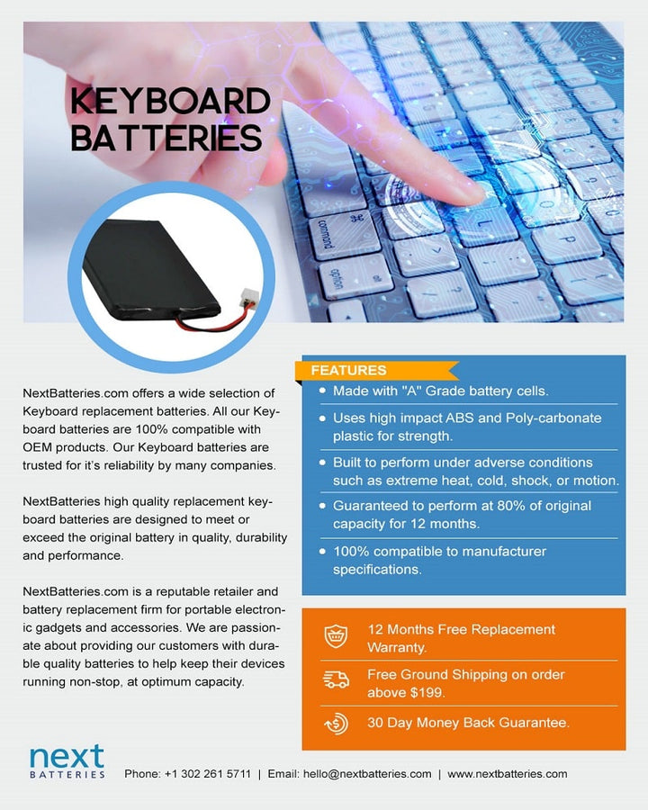 Logitech 533-000112 IIIuminatd LivingRoom Battery 1100mAh - 4