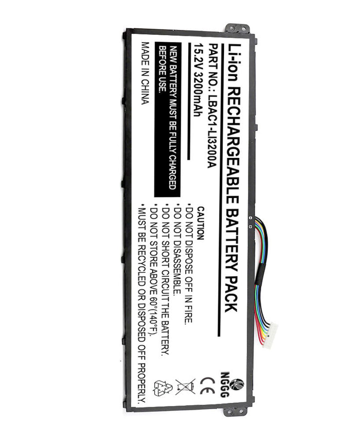 Acer Aspire R5-571T 3200mAh 15.2V Laptop Battery - 2