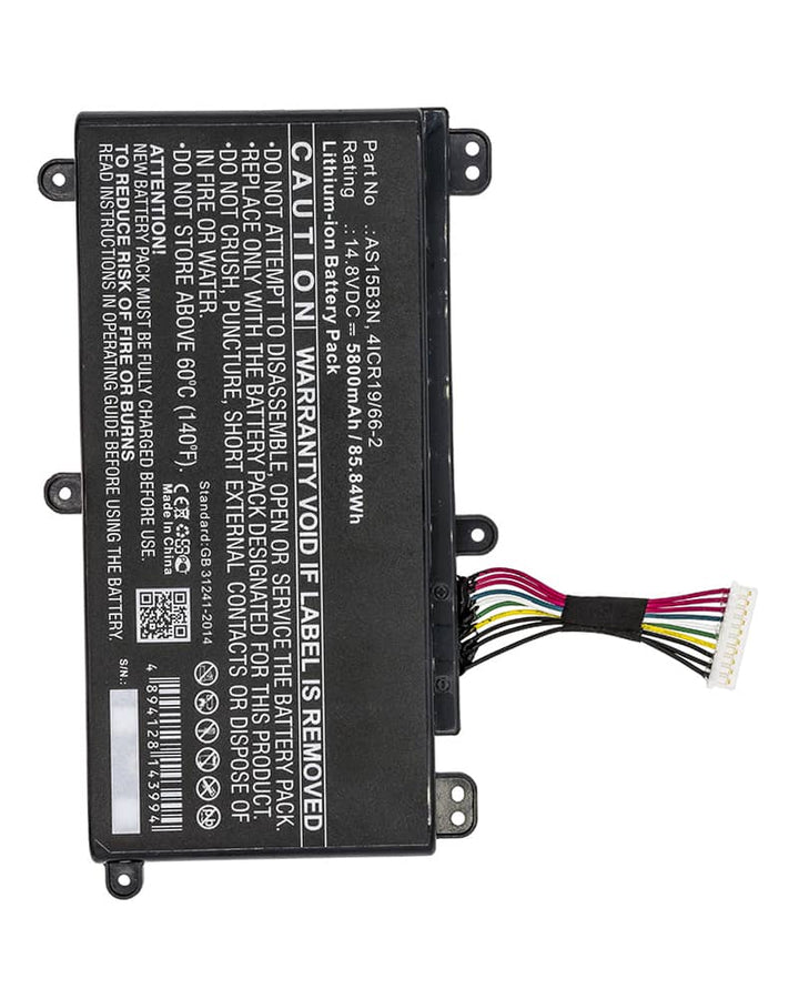 Acer 4ICR19/66-2 Battery - 2